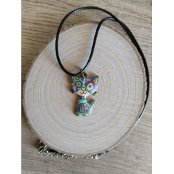 Collier mon chat Arlequin