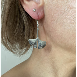 Boucle d’oreille Ginkgo Balboa