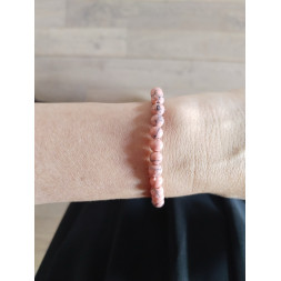 Bracelet en agate teintée