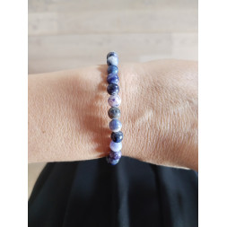 Bracelet en agate teintée