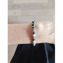 Le bracelet en agate teintée
