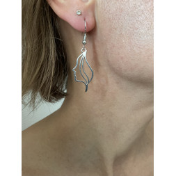 Boucle d’oreille visage Picasso