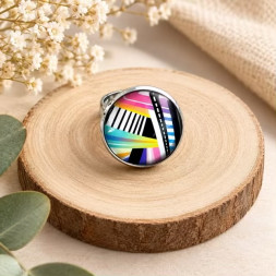 Bague avec un effet cinéma