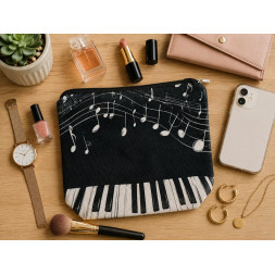 Une pochette musicale et chic