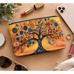 Une pochette en symbole avec l’arbre de vie