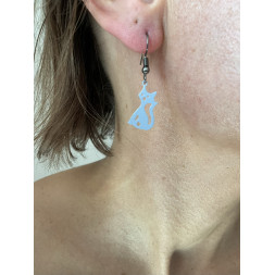 Boucle d’oreille mon petit chat