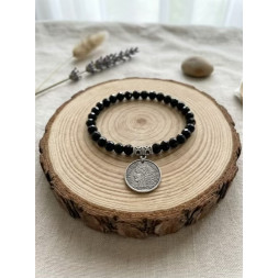 Bracelet noir Chance