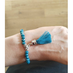 Bracelet Mon pompon bleu...