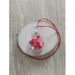 Collier Perla rouge