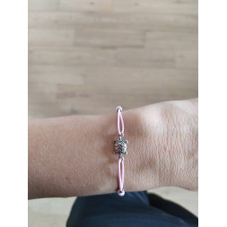 Bracelet rose Ma petite tortue