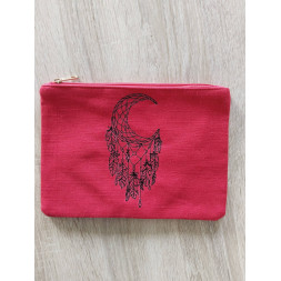 Pochette rouge Mon...